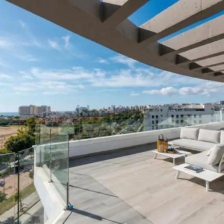 New Luxury Penthouse Near The Lägenhet Torremolinos